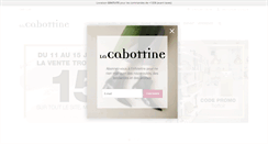 Desktop Screenshot of lacabottine.com
